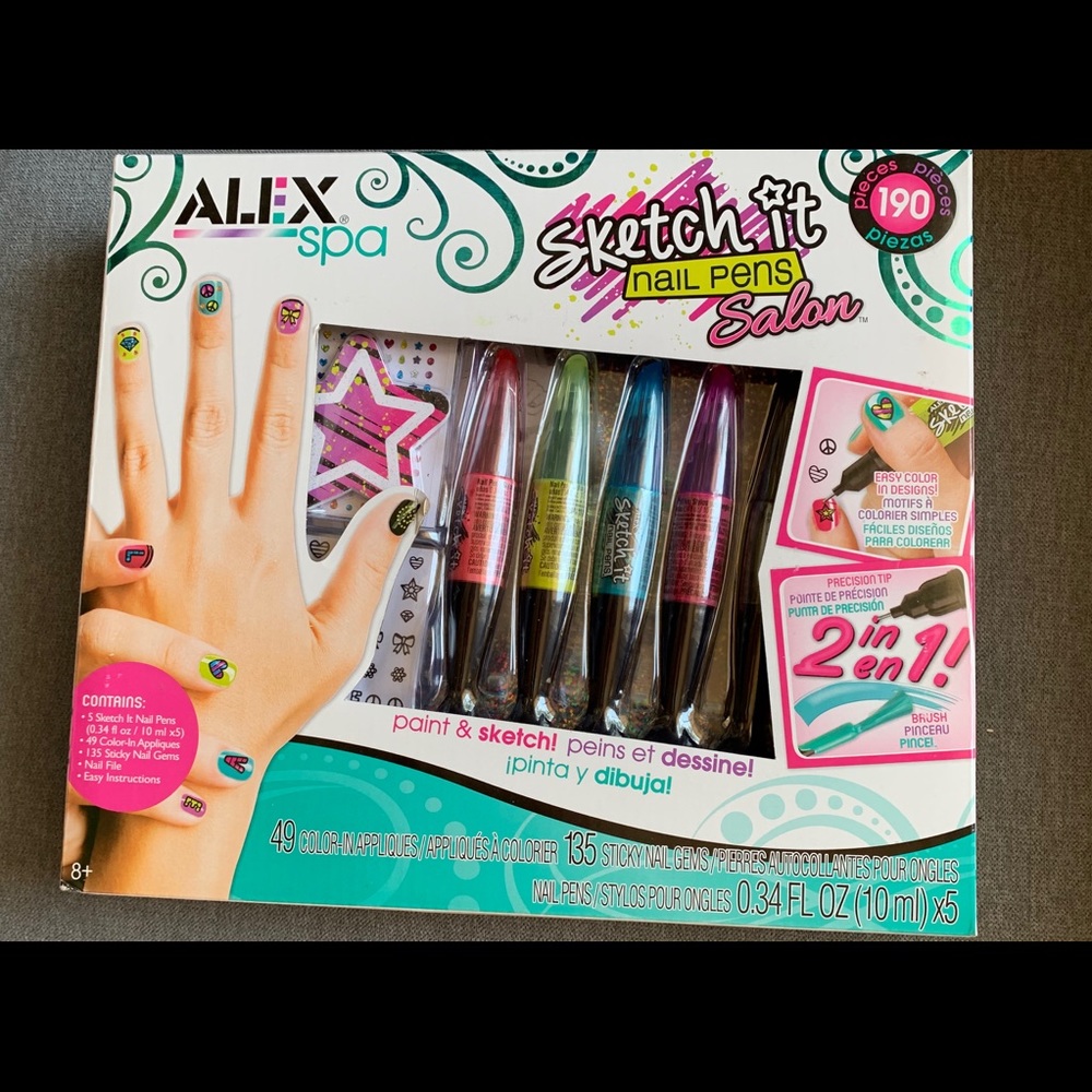 ALEX sketch-it nail pens